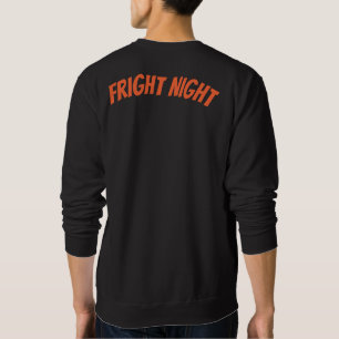 Fright Night Horror Poster – Retro Werewolf and Mo Sweatshirt