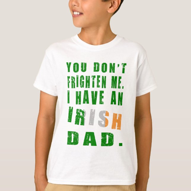Frighten Irish Dad T-Shirt (Front)