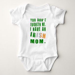 Frighten Irish Mum Baby Bodysuit