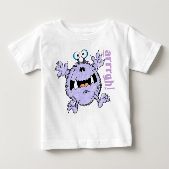 Frightened Fred Baby T-Shirt (Front)