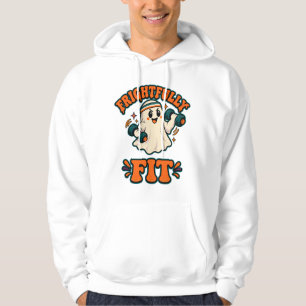 Frightfully Fit Funny Halloween Fitness Hoodie
