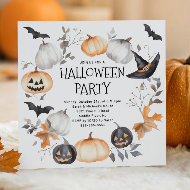 Frightfully funHalloween Party Invitation (Creator Uploaded)