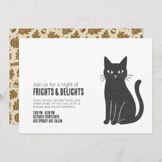 Frights & Delights Invitation