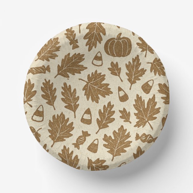 Frights & Delights Paper Plate (Front)