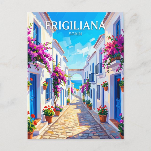 Frigiliana Spain Postcard (Front)