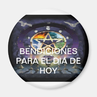 Frigo-Pin Of The Luck Collection Bendicion Wicca Magnet