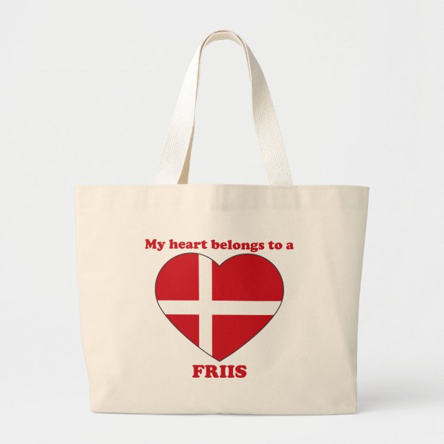 Friis Large Tote Bag (Front)