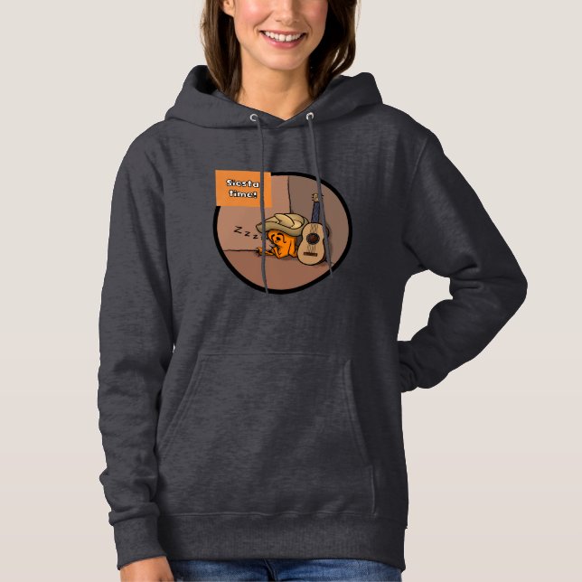 Frijole Frog Siesta Women's Hoodie (Front)