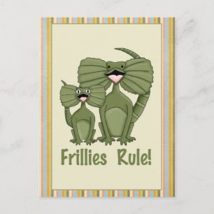 Frillies Rule Postcard