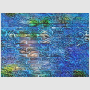 Fringe Heaven and Earth Dream Art Collection Tissue Paper