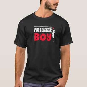 Frisbee Boy Ultimate Frisbee Player Disc Sports  T-Shirt