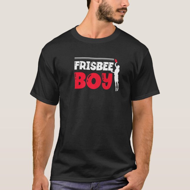 Frisbee Boy Ultimate Frisbee Player Disc Sports  T-Shirt (Front)