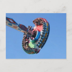 FRISBEE carousel Postcard