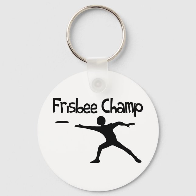 Frisbee Champ Key Ring (Front)