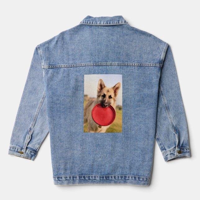Frisbee  denim jacket (Back)