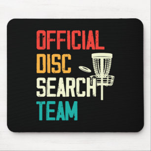 Frisbee Disc Golf Player Disc Golfer Flying Disc S Mouse Pad
