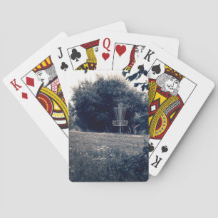 Frisbee Disk Golf Basket Playing Cards