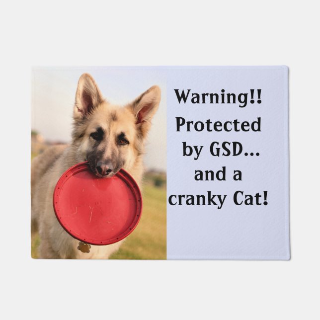 Frisbee Doormat (Front)