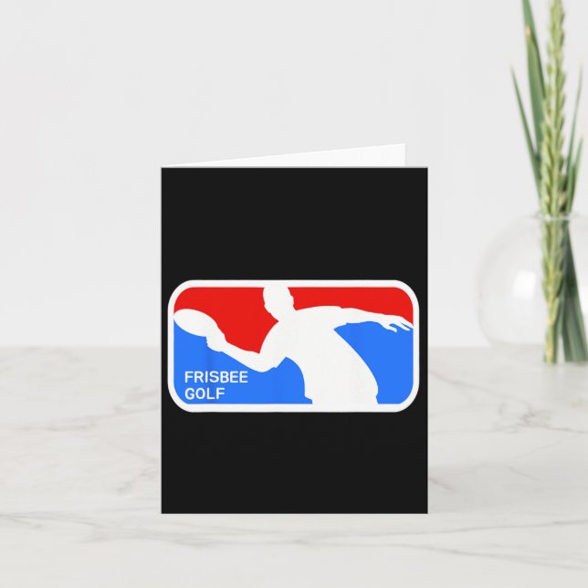 Frisbee Golf  Card (Front)