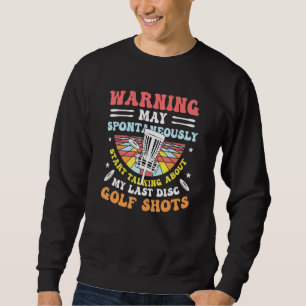Frisbee Golf Disc Golf Sweatshirt