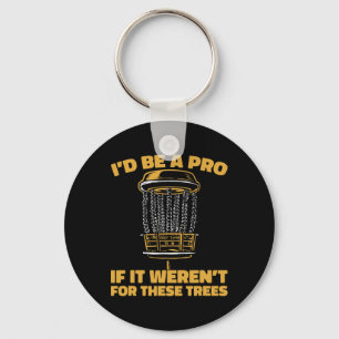 Frisbee Golf Disc Outdoor Sport - Tree _2  Key Ring