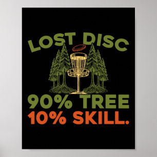 Frisbee Golf Disc Outdoor Sport - Tree Poster