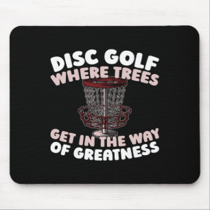 Frisbee Golf - Outdoor Sport Disc Tree _2 Mouse Pad