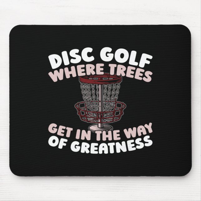 Frisbee Golf - Outdoor Sport Disc Tree _2  Mouse Pad (Front)