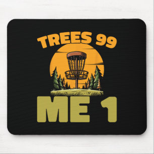 Frisbee Golf - Outdoor Sport Disc Tree  Mouse Pad