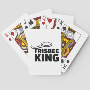 Frisbee king playing cards