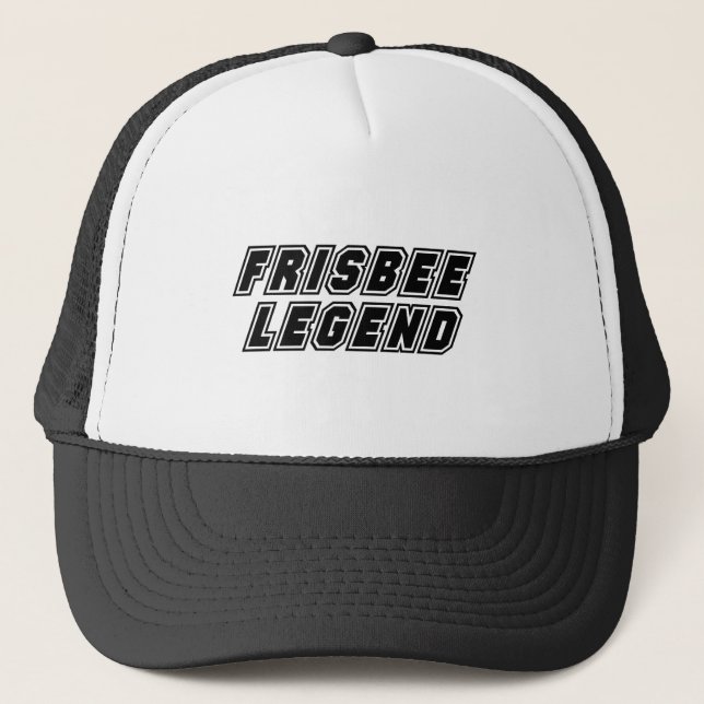 Frisbee Legend Trucker Hat (Front)
