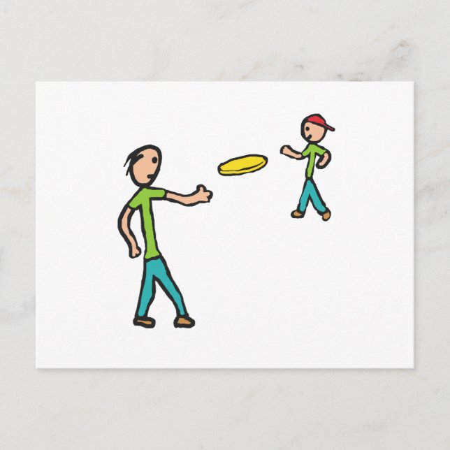 Frisbee Postcard (Front)