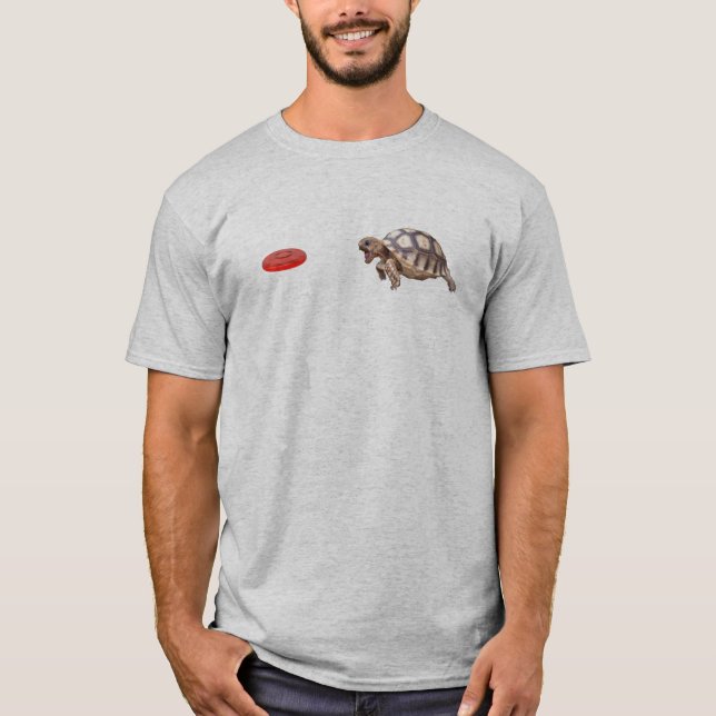 Frisbee Turtle T-Shirt (Front)