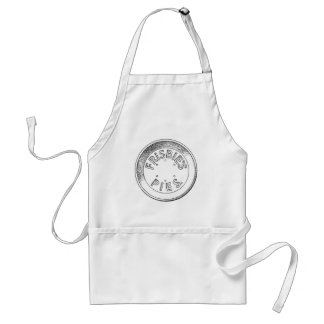 Frisbie Pie Tin apron