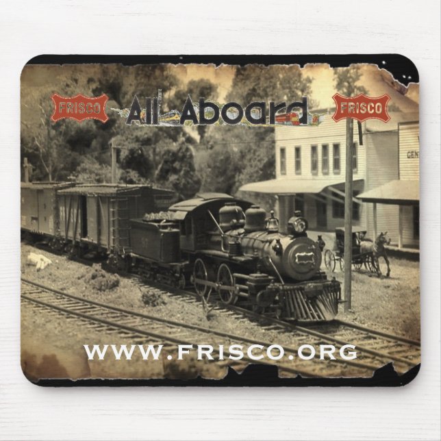 Frisco 151 arrives in Greebrier Mouse Pad (Front)