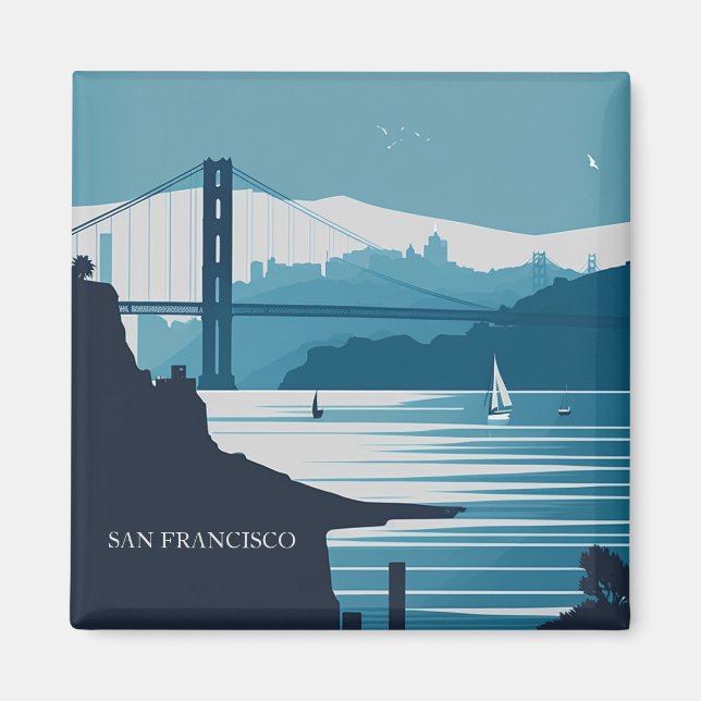 FRISCO BAY #1 MAGNET (Front)