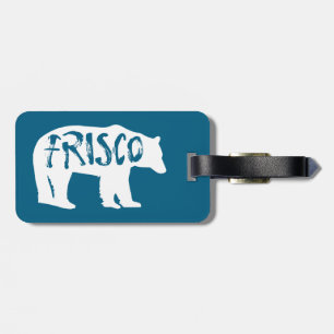 Frisco Colorado Bear Luggage Tag