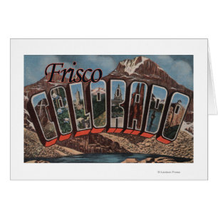Frisco, Colorado - Large Letter Scenes