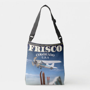Frisco Colorado USA travel poster Crossbody Bag