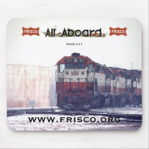 Frisco SD45 #911 with Frisco Coonskin on the nose Mouse Pad