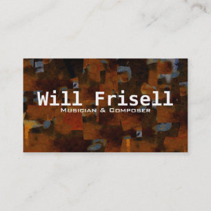 "Frisell" Business Card