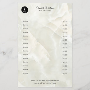 Friseur Marmor Flyer