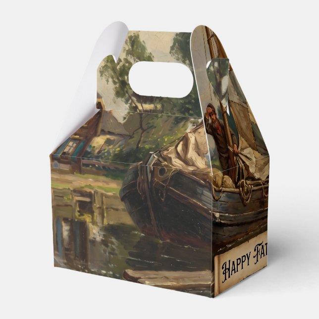 Frisian Dad Favour Box (Back Side)