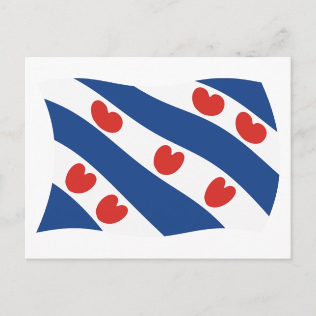Frisians Flag Postcard (Front)