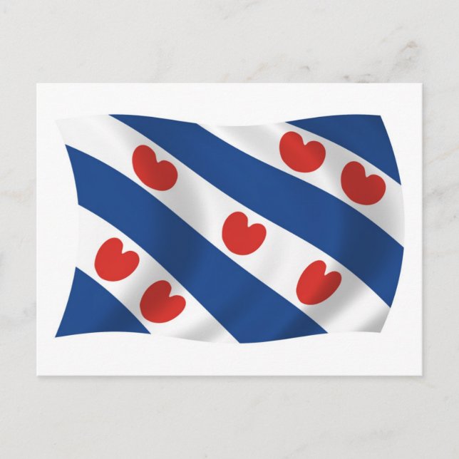 Frisians Flag Postcard (Front)