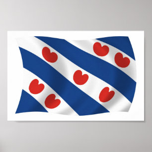 Frisians Flag Poster Print