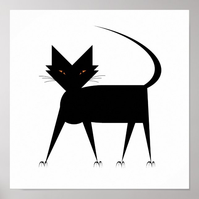 Frisky Cat Poster (Front)