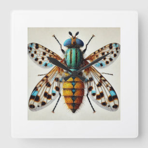 Frit Fly Realistic Dorsal View 031124IREF233 - Wat Square Wall Clock