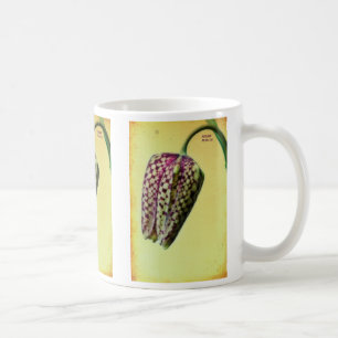Fritillaria meleagris coffee mug