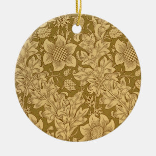 'Fritillary' wallpaper design, 1885 Ceramic Tree Decoration